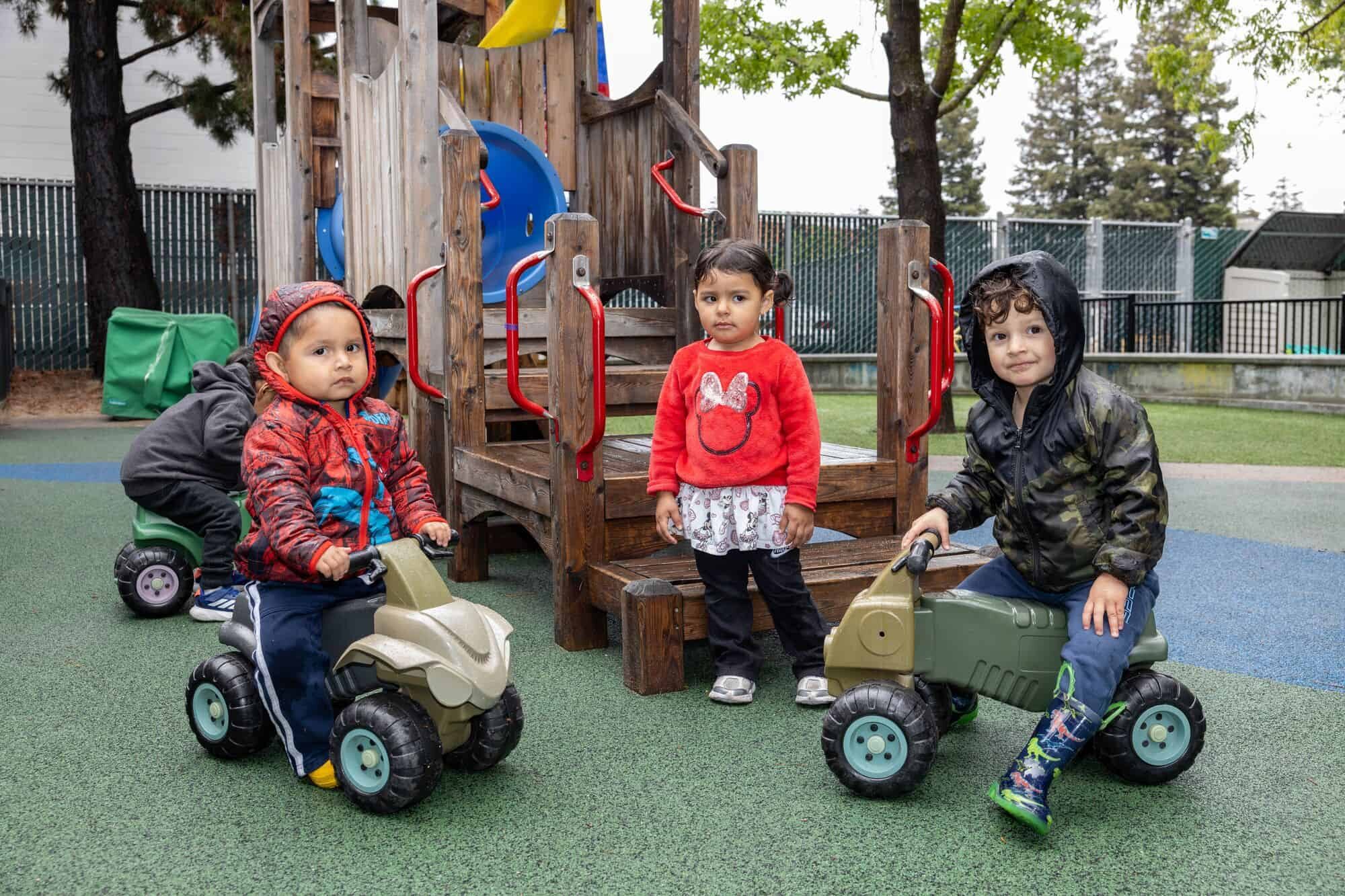 Children on the playground at RCCDP