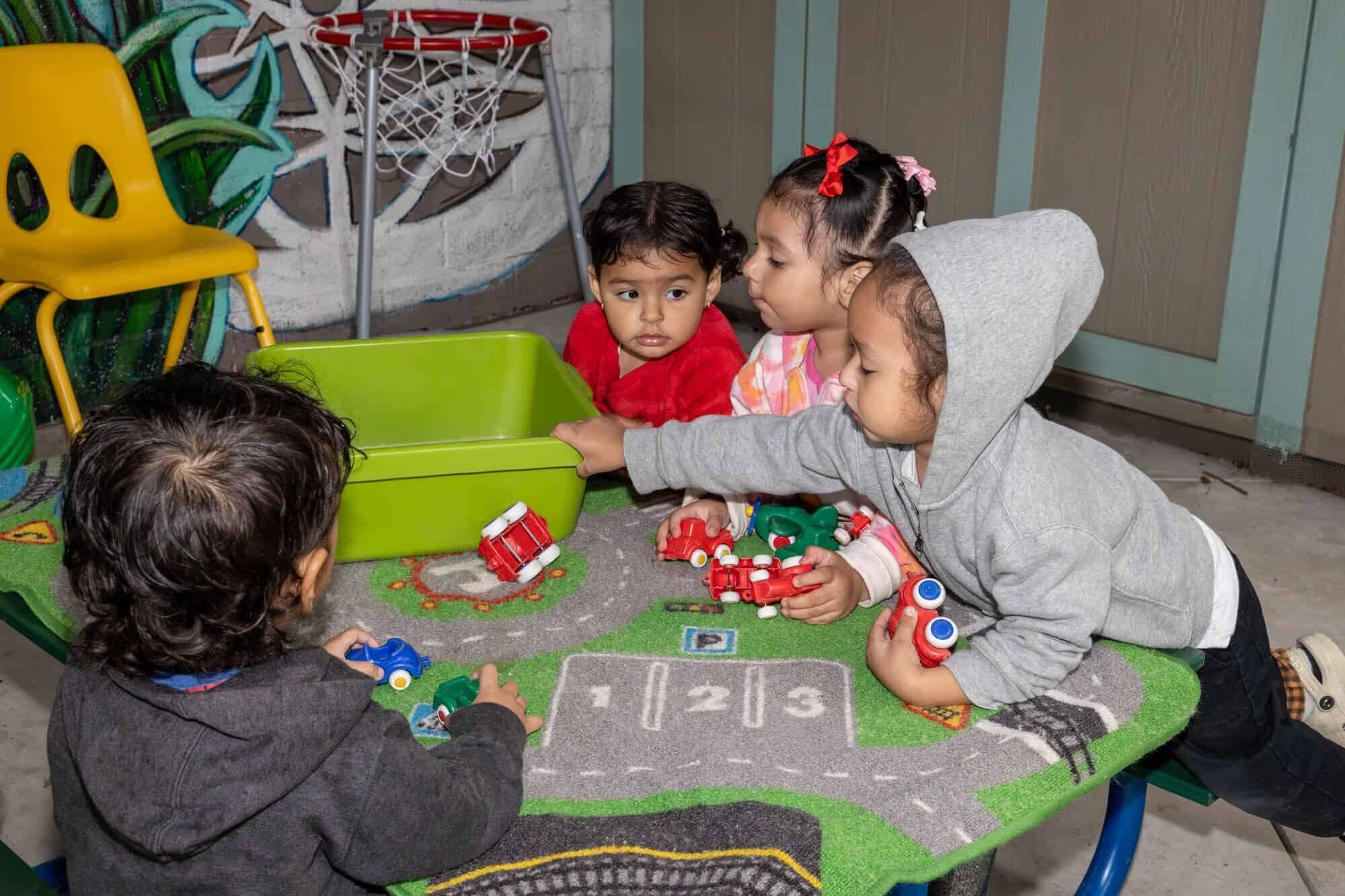Toddlers playing at RCCDP