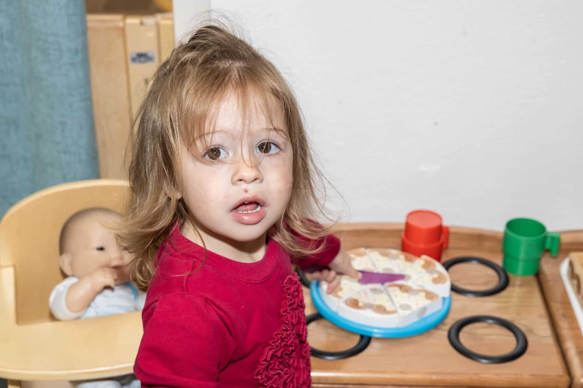 Toddler at play at RCCDP