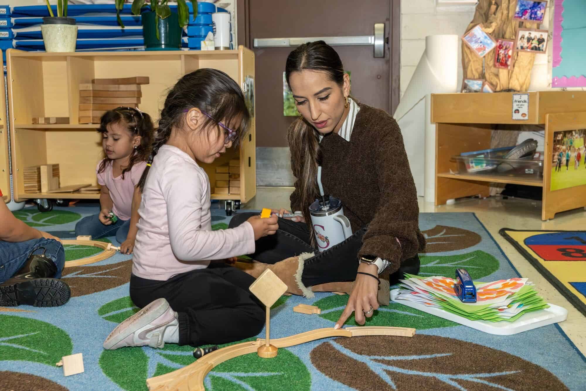 Children learning at RCCDP